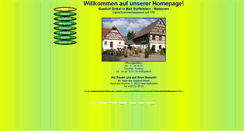 Desktop Screenshot of gasthof-dinkel.de