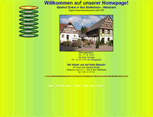 Tablet Screenshot of gasthof-dinkel.de